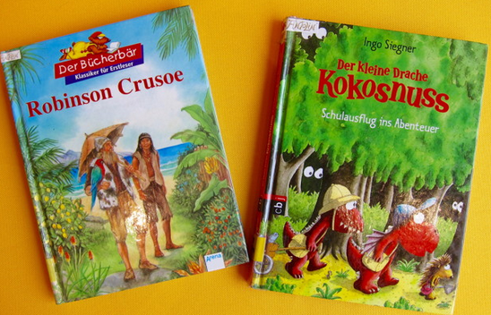 Kokosnuss und Crusoe