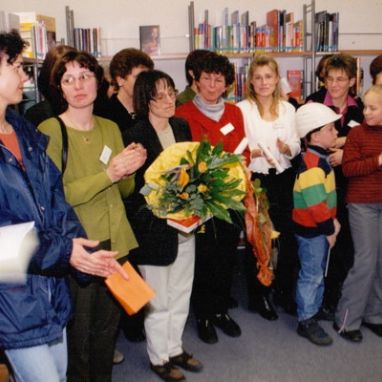 Eröffnung der Bücherei